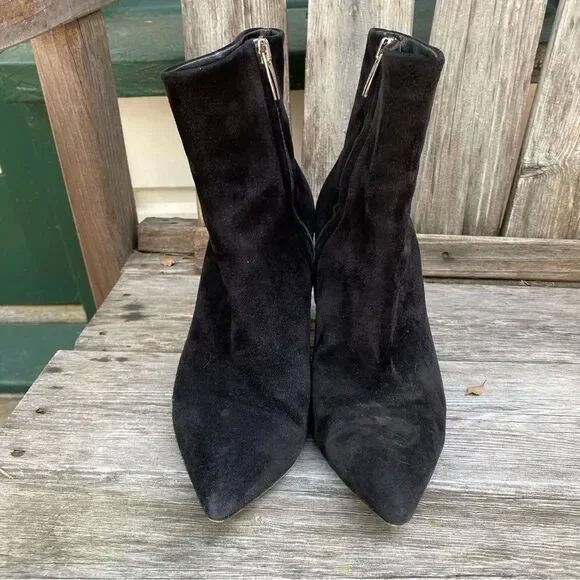 GIANVITO ROSSI Piper 85 Suede Black size 36